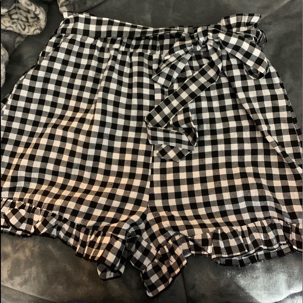 High waisted shorts
